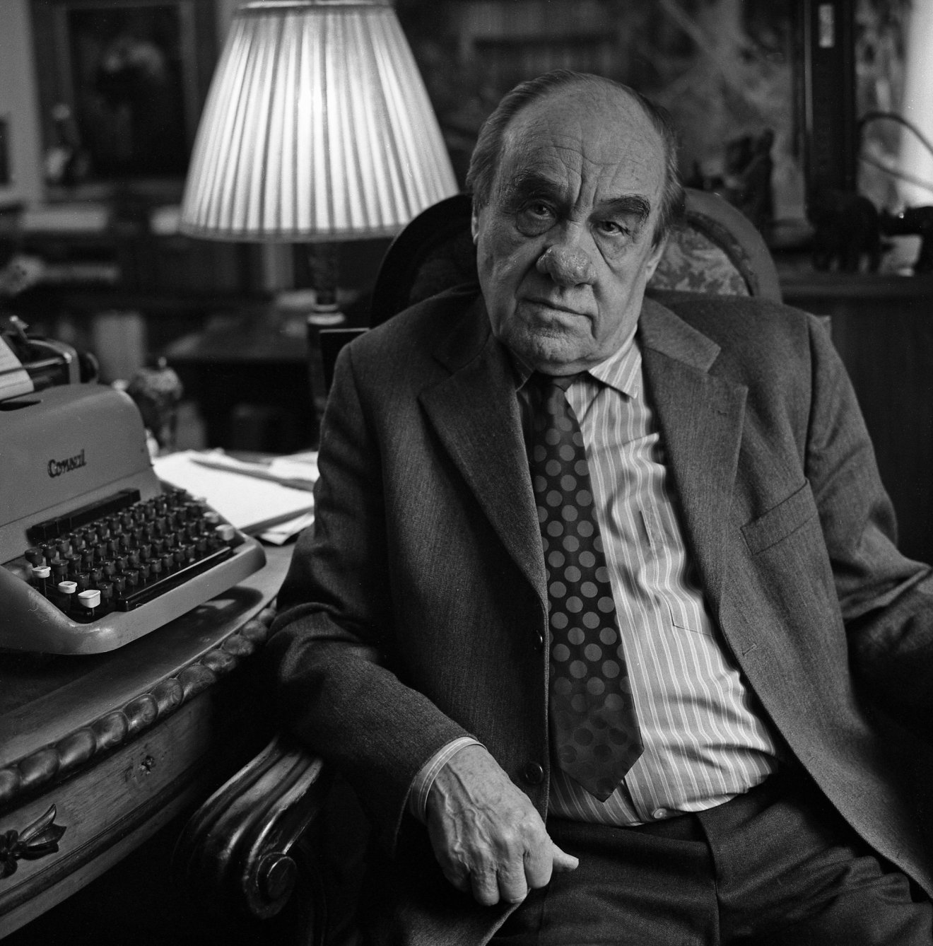 Duba Gyula (1930 – 2024) felvidéki író termékeny alkotói életműve több mint negyven kötetet számlál •  Fotó: Magyar Művészeti Akadémia/Facebook