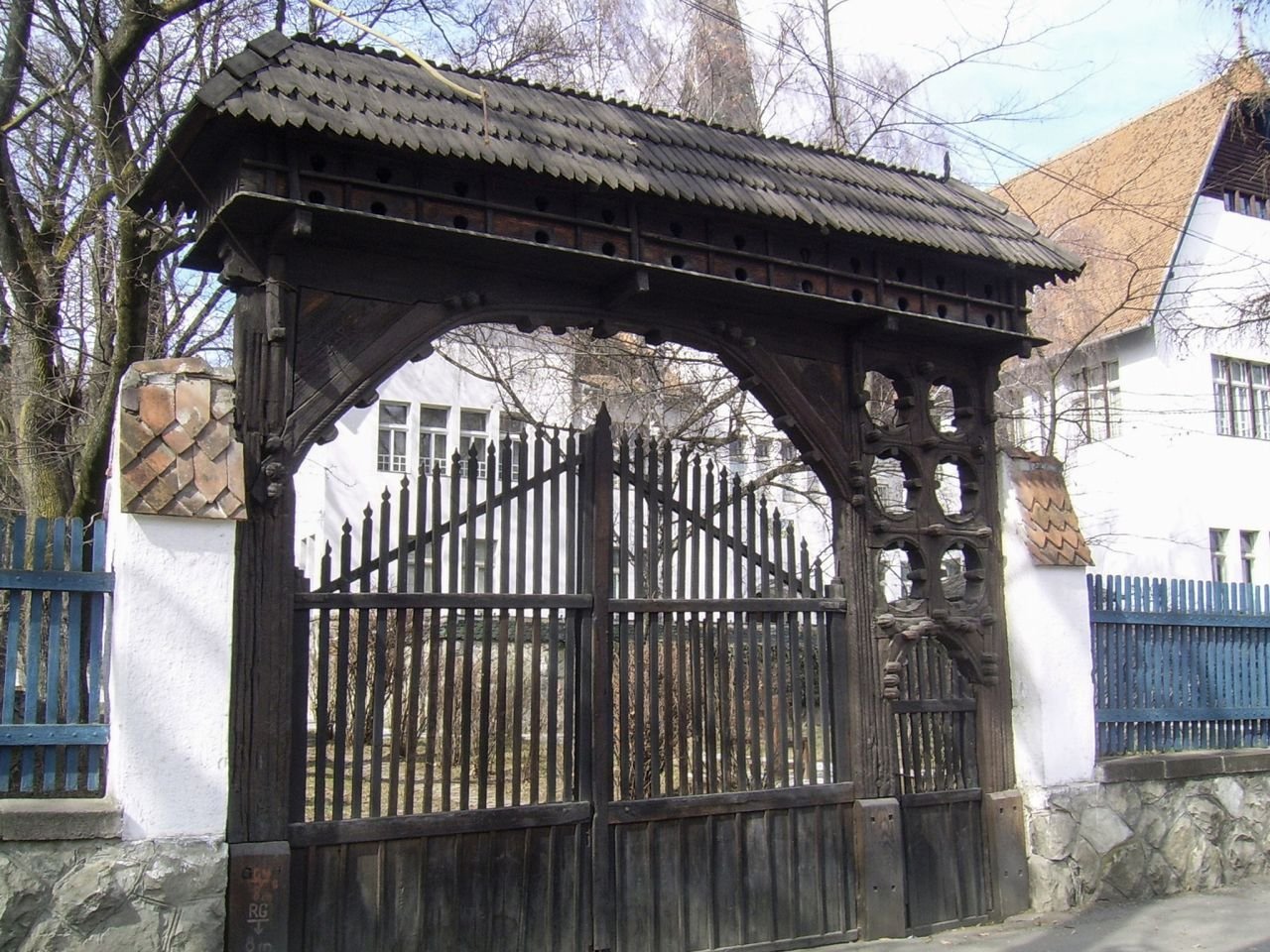 1733-ből származó, dálnoki kapu a Székely Nemzeti Múzeumban •  Fotó: Kovászna Megye Tanácsa