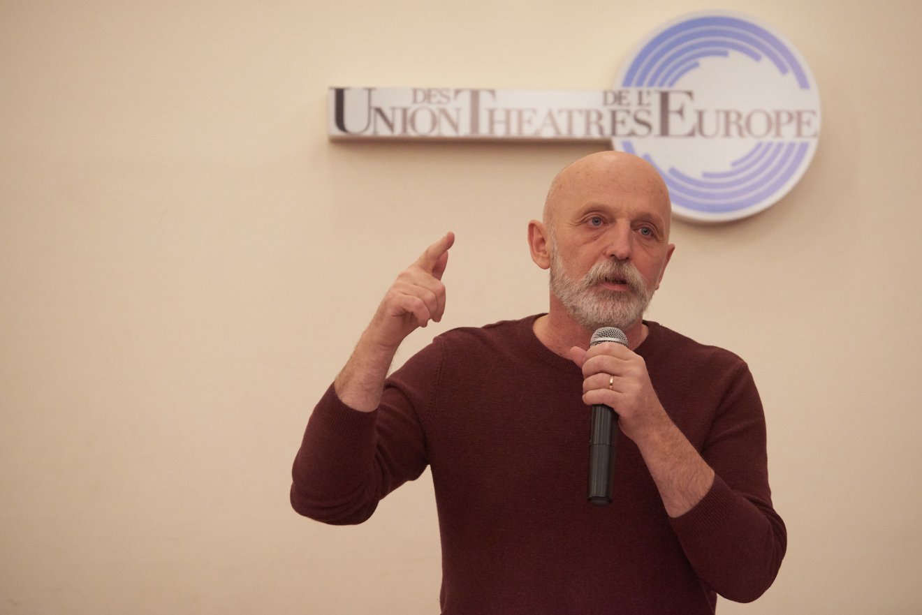 Visky András: „A díjak nélkül is megy az írás, amikor megy, a díjak viszont nem tesznek jobb íróvá engem” •  Fotó: Biró István / Kolozsvári Állami Magyar Színház