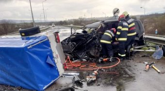 Szabálytalan előzés miatt egy személy meghalt és hatan megsérültek Karánsebes körgyűrűjén