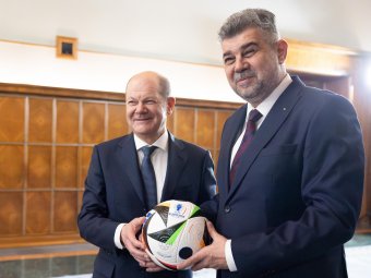 Olaf Scholz német kancellárt fogadta Marcel Ciolacu, terítéken volt a schengeni csatlakozás kérdése is