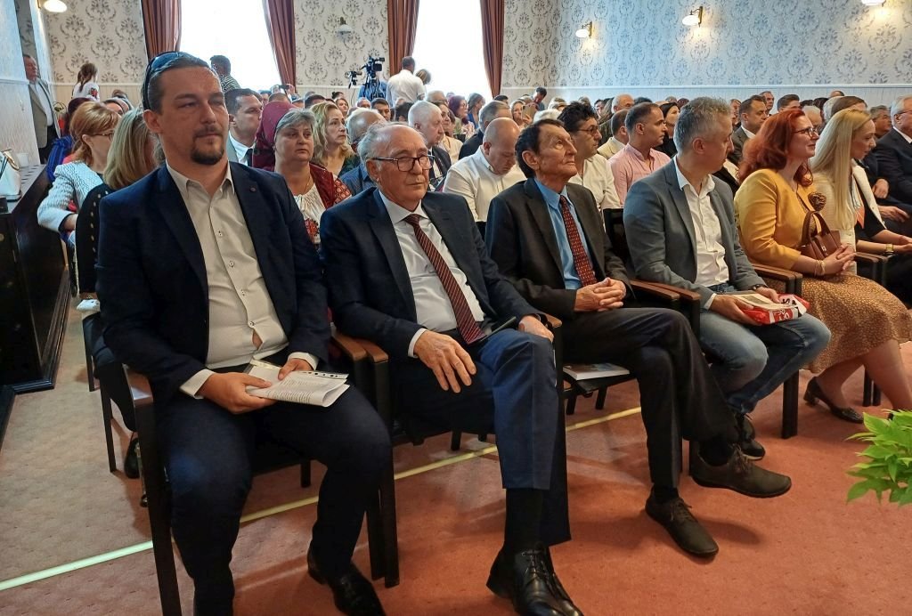 A két magyar kitüntetett: dr. Kovács Gábor és Nagy István •  Fotó: Pataky Lehel Zsolt