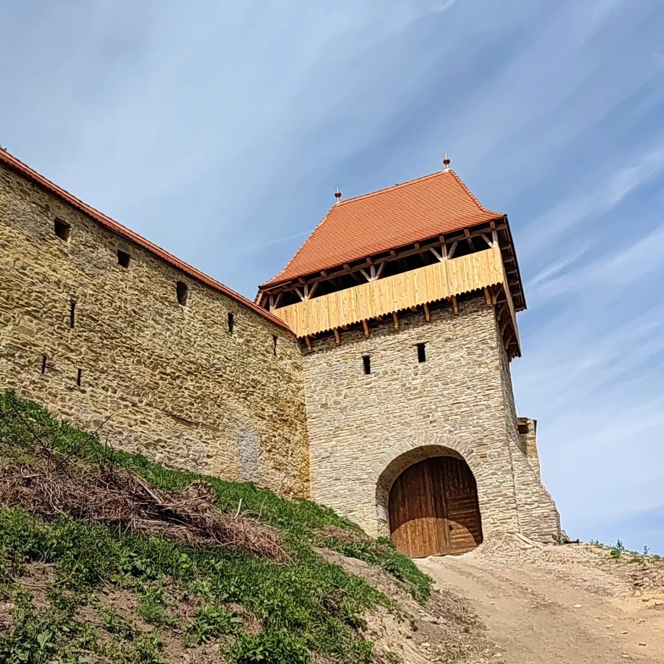 •  Fotó: Facebook/Cetatea de refugiu din Saschiz