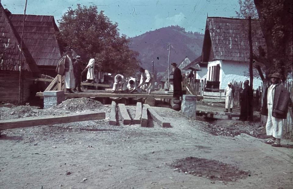 Számottevő zsidó lakosság élt Máramarosban, a kép 1940-ben készült •  Fotó: Robert Zolopcsuk/via Asociația Maramureș Heritage