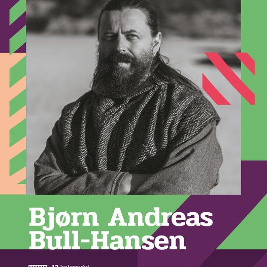 Bjørn Andreas Bull-Hansen norvég szerző •  Fotó: Kolozsvári Ünnepi Könyvhét/Facebook