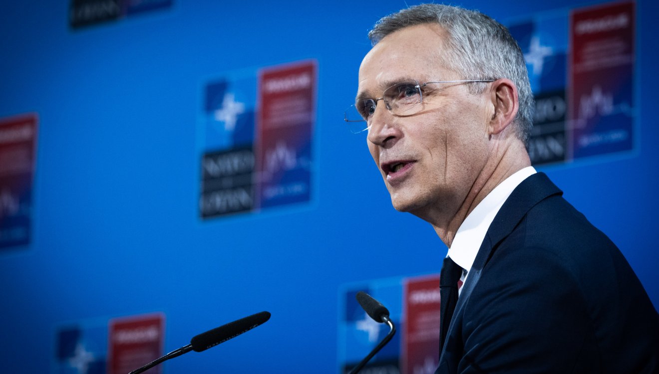 Nem készülnek. Stoltenberg szerint nincs szó NATO-katonák Ukrajnába vezényléséről •  Fotó: NATO