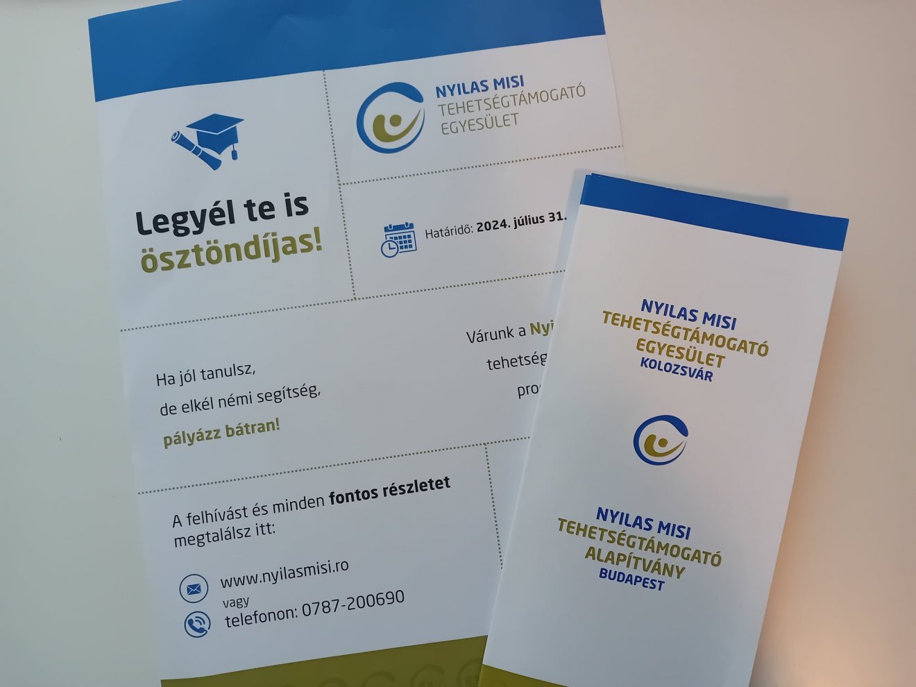 A pályázási feltételek és fontos tudnivalók már elérhetők az egyesület honlapján •  Fotó: Bede Laura