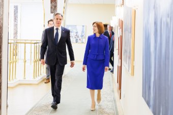 „Értékes partner a térségben”: Washington tovább támogatja Moldovát Blinken szerint