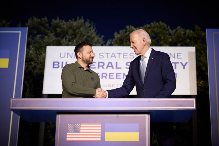 Kijev biztonsági megállapodást kötött Washingtonnal és Tokióval, a G7 50 milliárd dolláros hitelt nyújt Ukrajnának