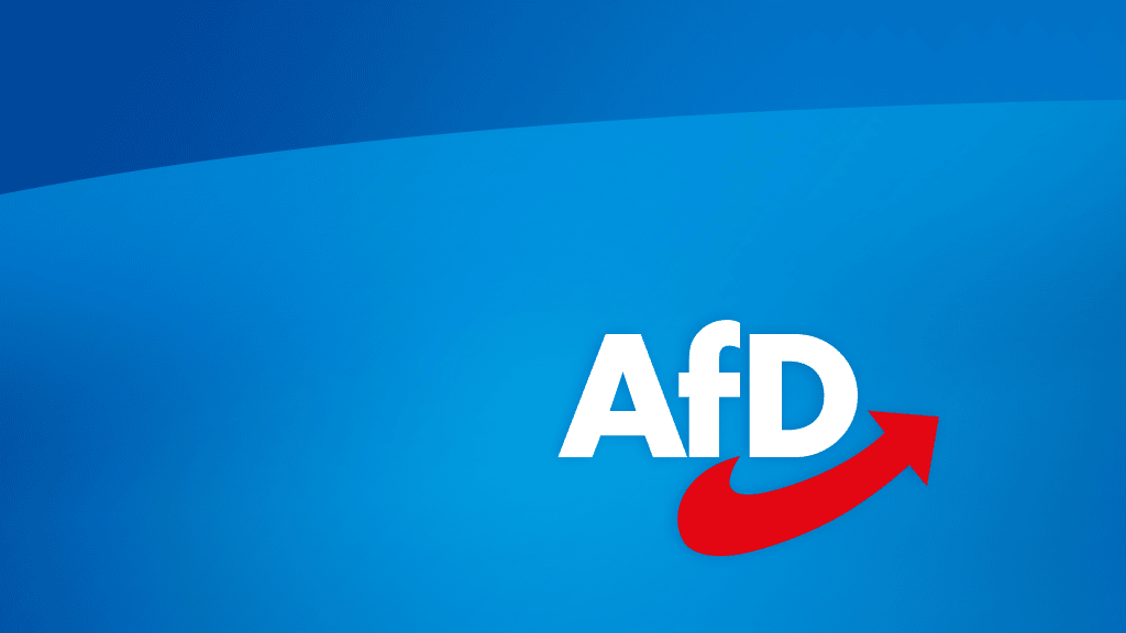 AfD-és pártlogó. Németországban tarolt a jobboldal •  Fotó: AfD.de