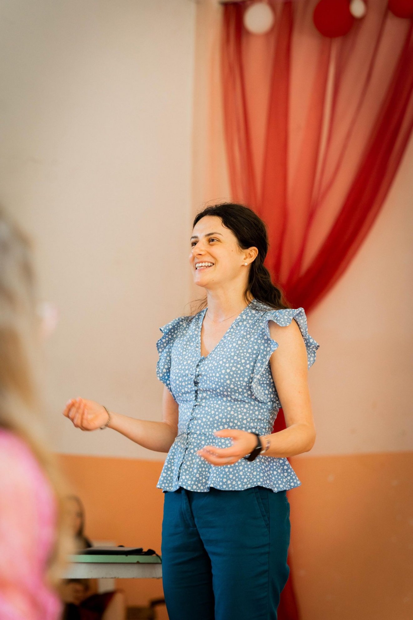 Gál Alina: „Én is féltem attól, hogy ha magyar párttal indulok, vagy hogy csángó vagyok, nem lesz-e hátrány a választáson, de a közösség nyitott volt” •  Fotó: Gál Alina gyűjteménye