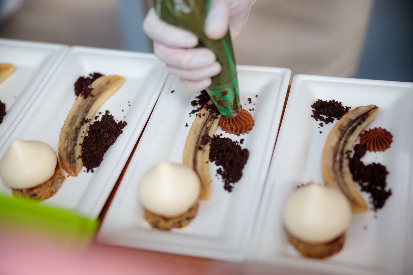 Remek desszertek a debreceni gasztrófesztiválon •  Fotó: Debrecziner Gourmet Fesztivál