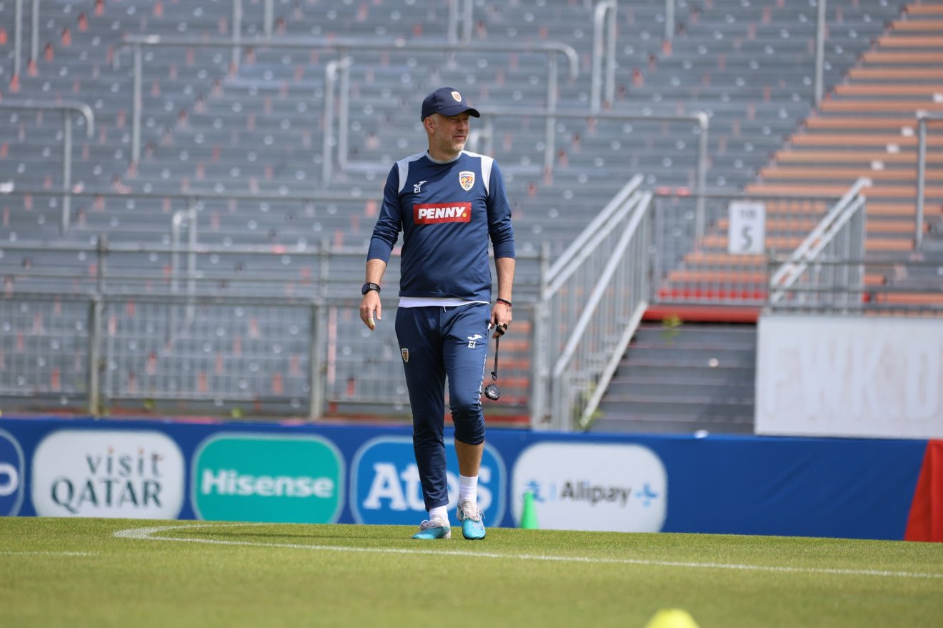 Edward Iordănescu közölte, sorsfordító mérkőzés következik számukra •  Fotó: Facebook/Echipa națională de fotbal a României