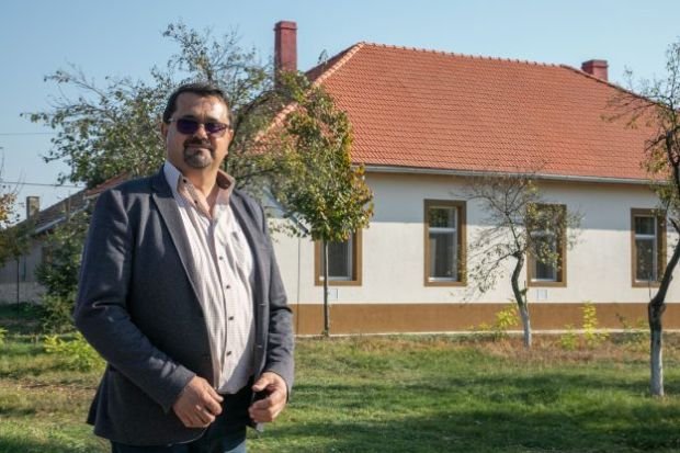 Kovács Imre németperegi polgármester •  Fotó: Pataky Lehel Zsolt