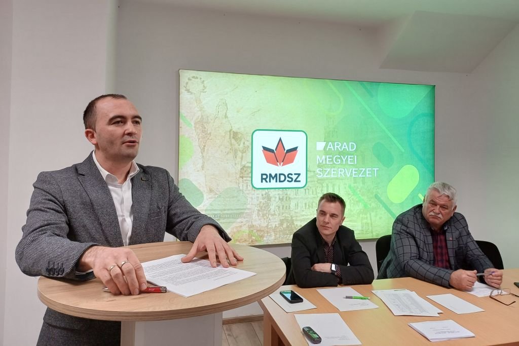 Péró Tamás megyei ügyvezető elnök •  Fotó: Pataky Lehel Zsolt