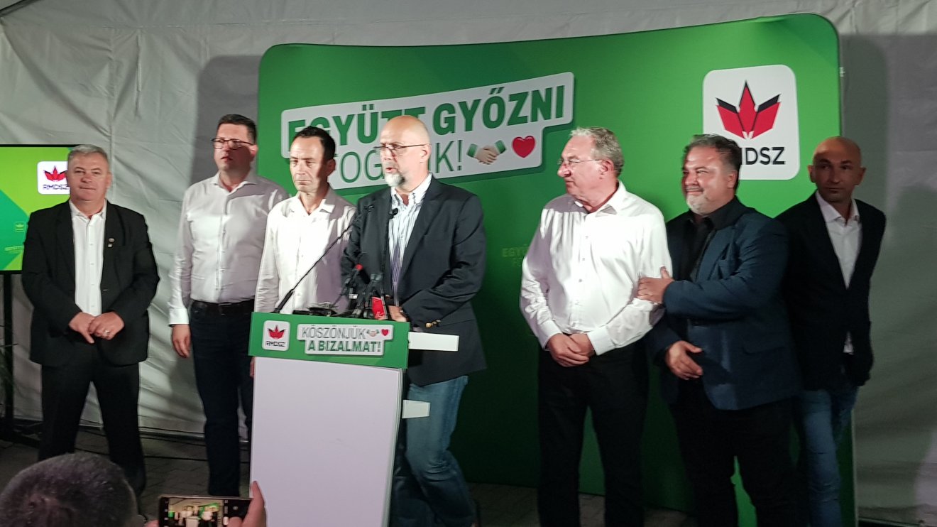 Kelemen Hunor RMDSZ-elnök szerint alakulata közel 500 ezer szavazatot szerezhetett az EP-választáson, ami elegendő lehet a küszöb átlépéséhez •  Fotó: Rostás Szabolcs
