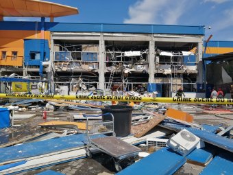 Áruházrobbanás: katasztrófát okozó rongálás gyanújával nyomoz az ügyészség, átszállítottak súlyos sérülteket (fotókkal)