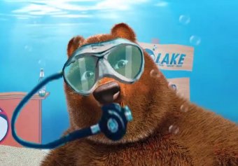 Medve-ember kapcsolatot bemutató fotótárlat nyílik a dálnoki búvártóban