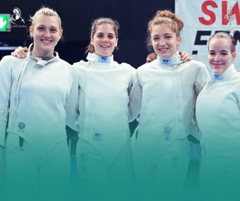 Egyformán ezüstérmes lett a magyar női és férfi párbajtőrcsapat az Eb-n