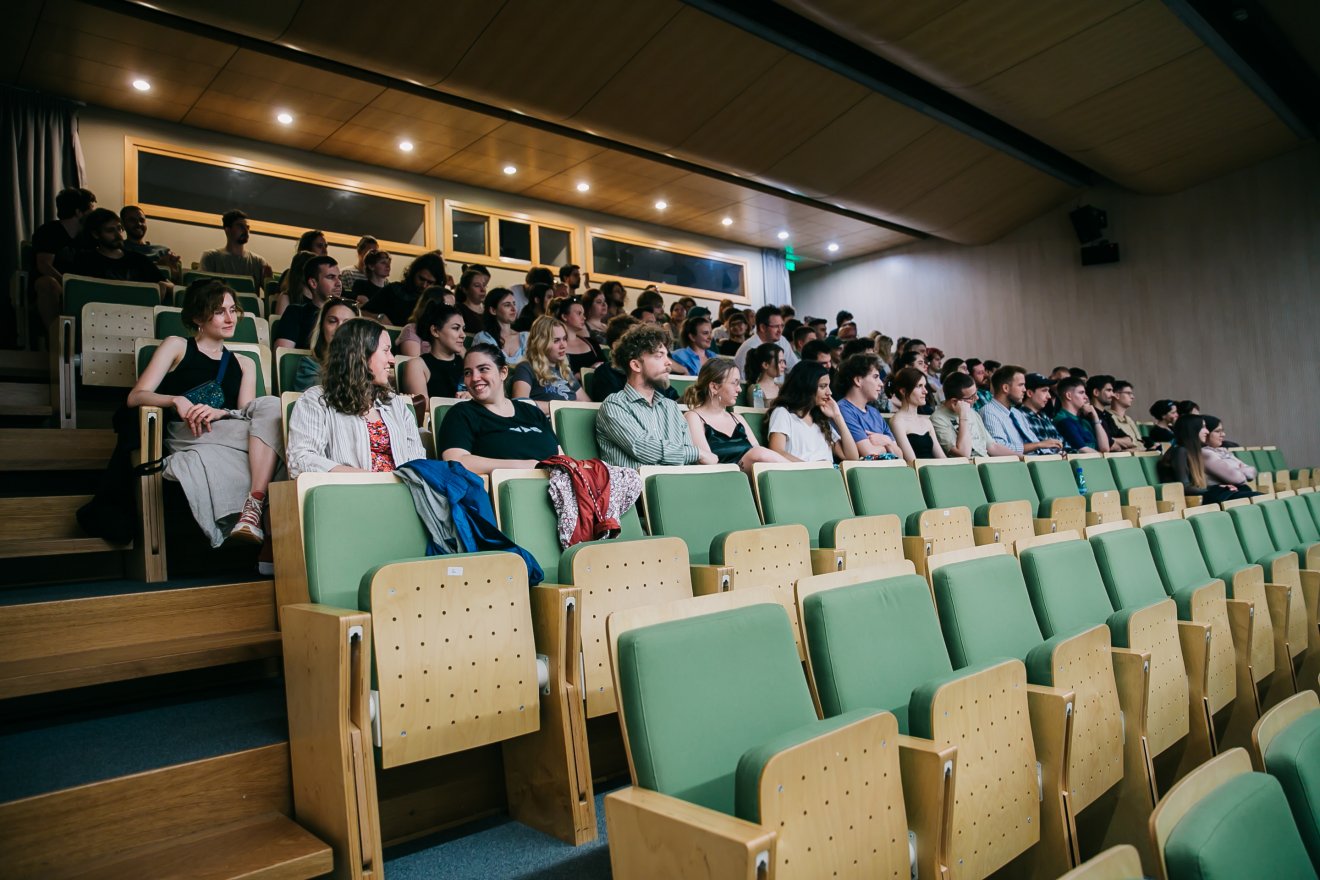 A Sapientia filmszakának tanév végi kolozsvári vetítése •  Fotó: Sapientia/Szabó Efraim