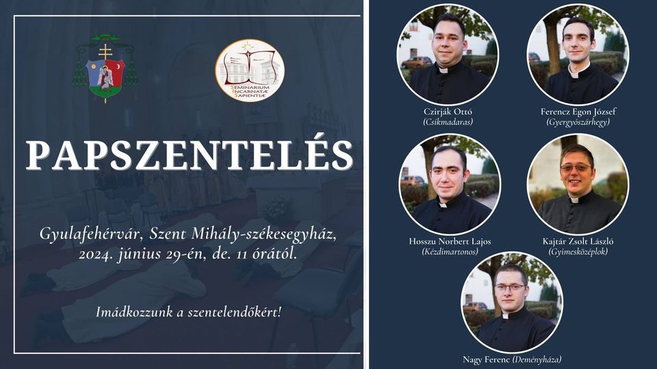 •  Fotó: Seminarium Incarnatæ Sapientiæ/Facebook
