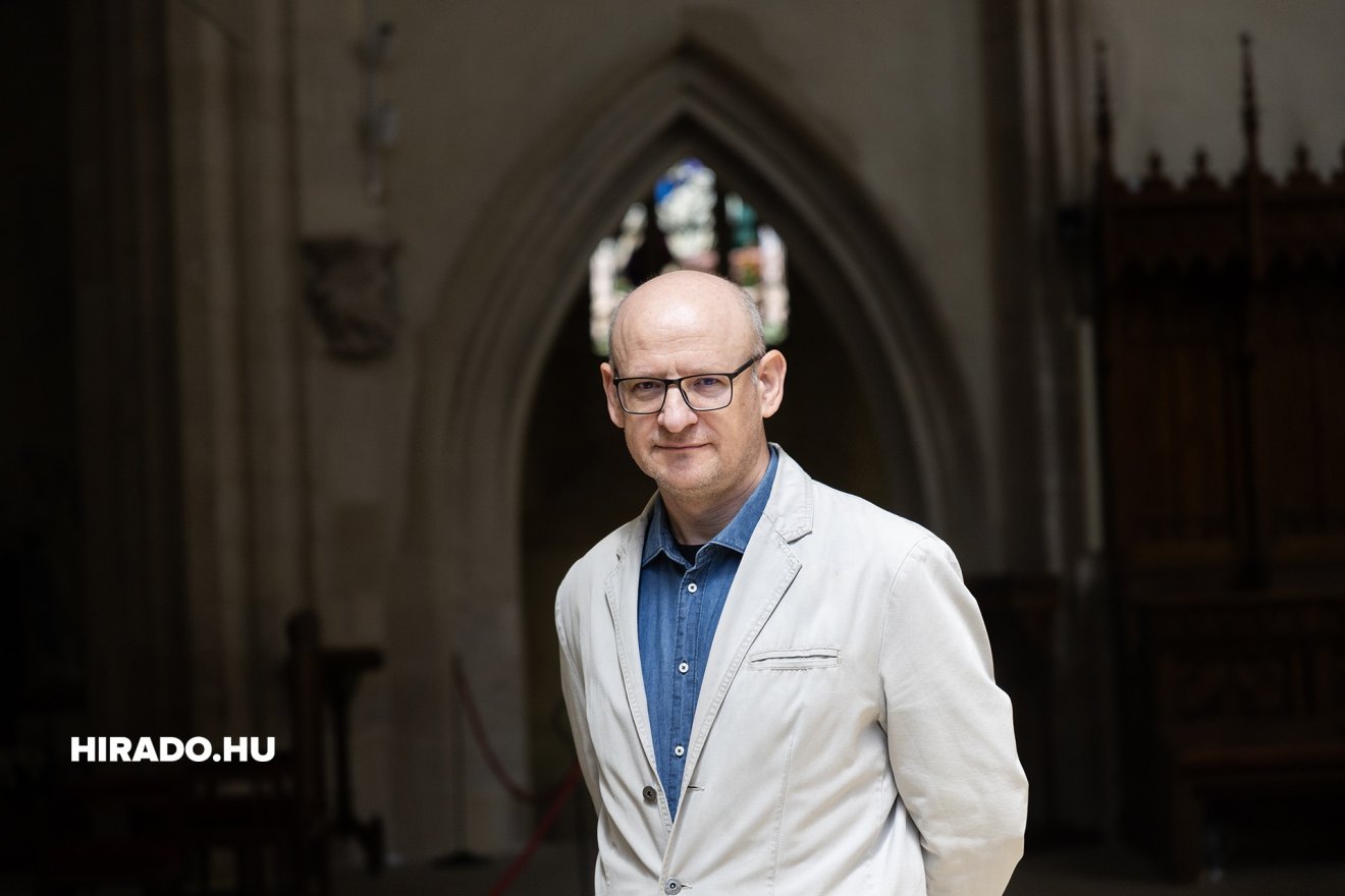 Lupescu Radu történész, művészettörténész, az erdélyi középkori építészet szakértője •  Fotó: hirado.hu/Horváth Péter Gyula