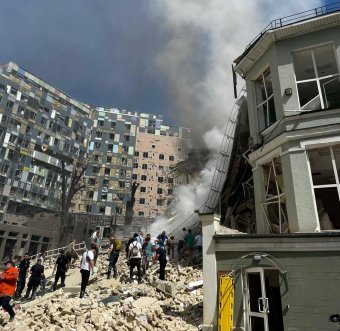 Rakétaeső zúdult Ukrajnára, gyerekkórházat is támadás ért, legalább húszan meghaltak