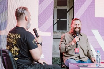 Időutazás sörrel, baltával: a vikingek korába kalauzolt Bjørn Andreas Bull-Hansen norvég író a Kolozsvári Ünnepi Könyvhéten