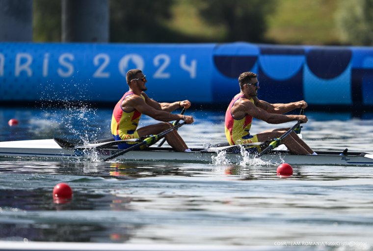 Egy arany- és egy ezüstérmet lapátoltak össze a román evezősök csütörtökön az olimpián