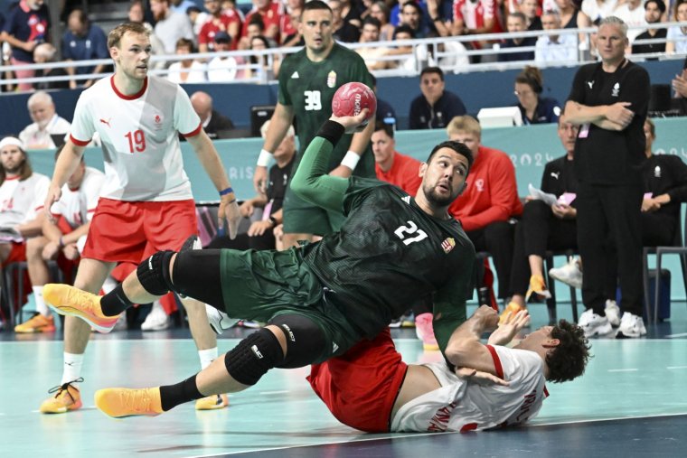 Újabb kudarc: a dánoktól is kikapott a magyar férfi kézilabda-válogatott az olimpián