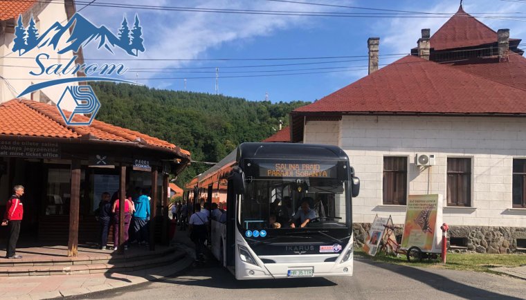 Zöldül a parajdi sóbánya: elektromos buszok szállítják a turistákat és a kezelésre érkezőket