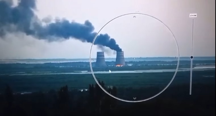 Zelenszkij szerint az oroszok tüzet okoztak a zaporizzsjai atomerőműben