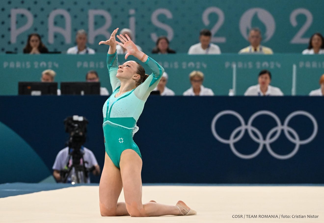 Még nincs vége. Ana Maria Bărbosu elvileg megkapja a bronzérmet, gyakorlatilag azonban az amerikaiak tovább akarnak fellebbezni •  Fotó: Cristian Nistor/Román Olimpiai Bizottság