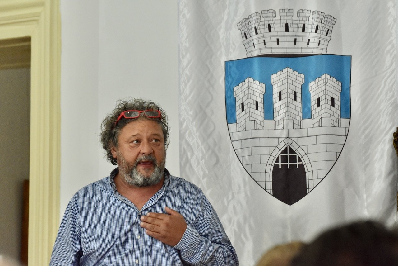 Paul Borde közölte: az erdélyiek méltán lehetnek büszkék régiójukra, mert Erdély mára divatos márkanévvé vált •  Fotó: Gazda Árpád