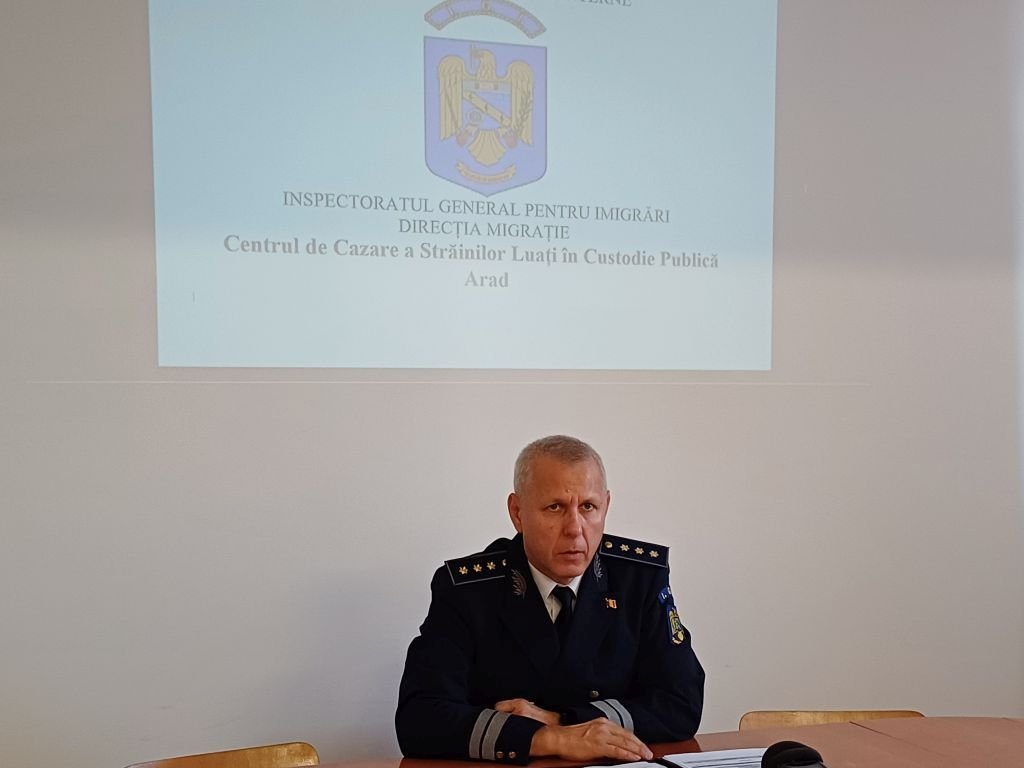 Filimon Pitea rendőr-főfelügyelő ismertette az adatokat •  Fotó: Pataky Lehel Zsolt