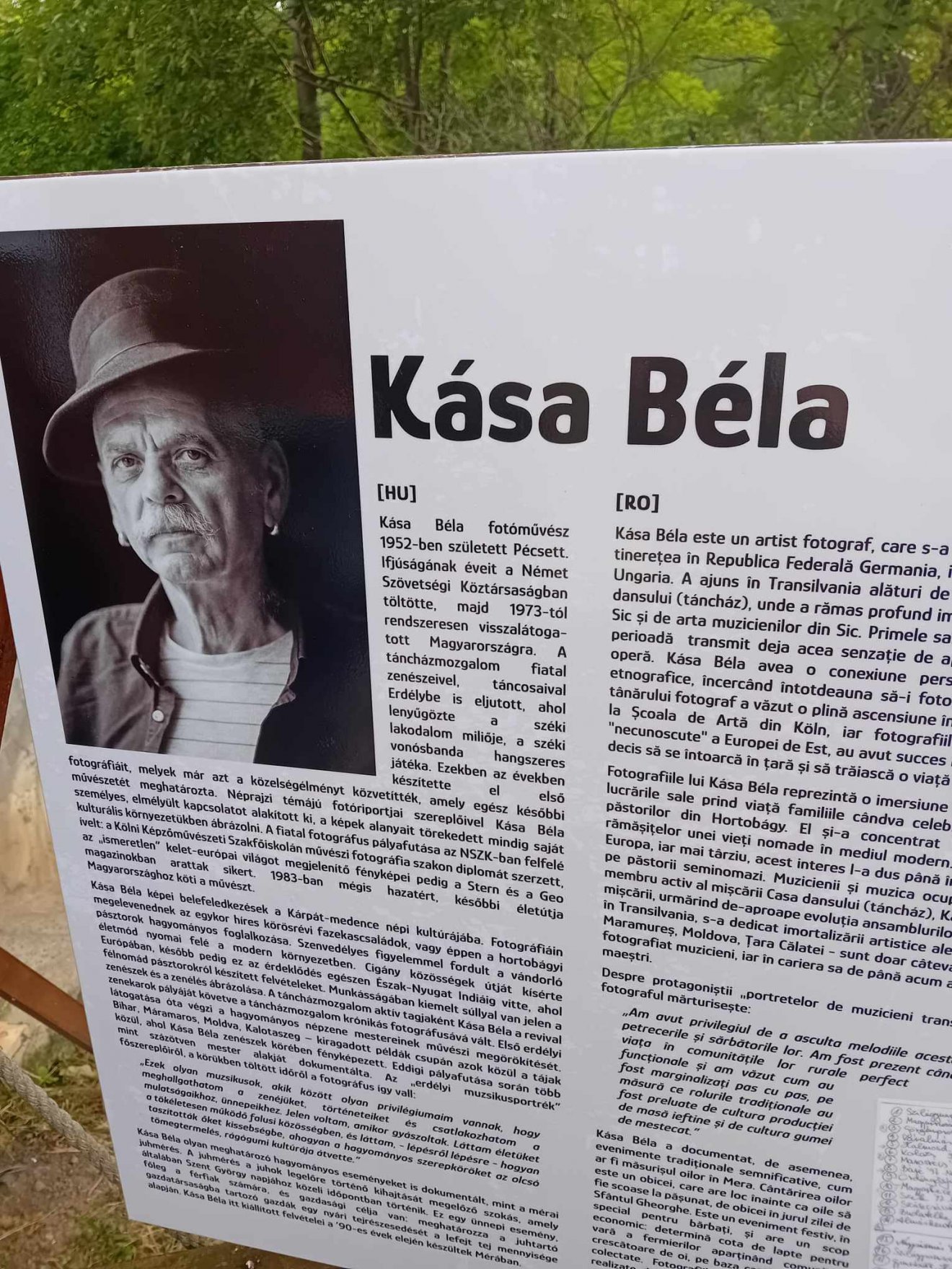 Állandóprogramként Kása Béla fotóművész alkotásai is megtekinthetők •  Fotó: Bede Laura