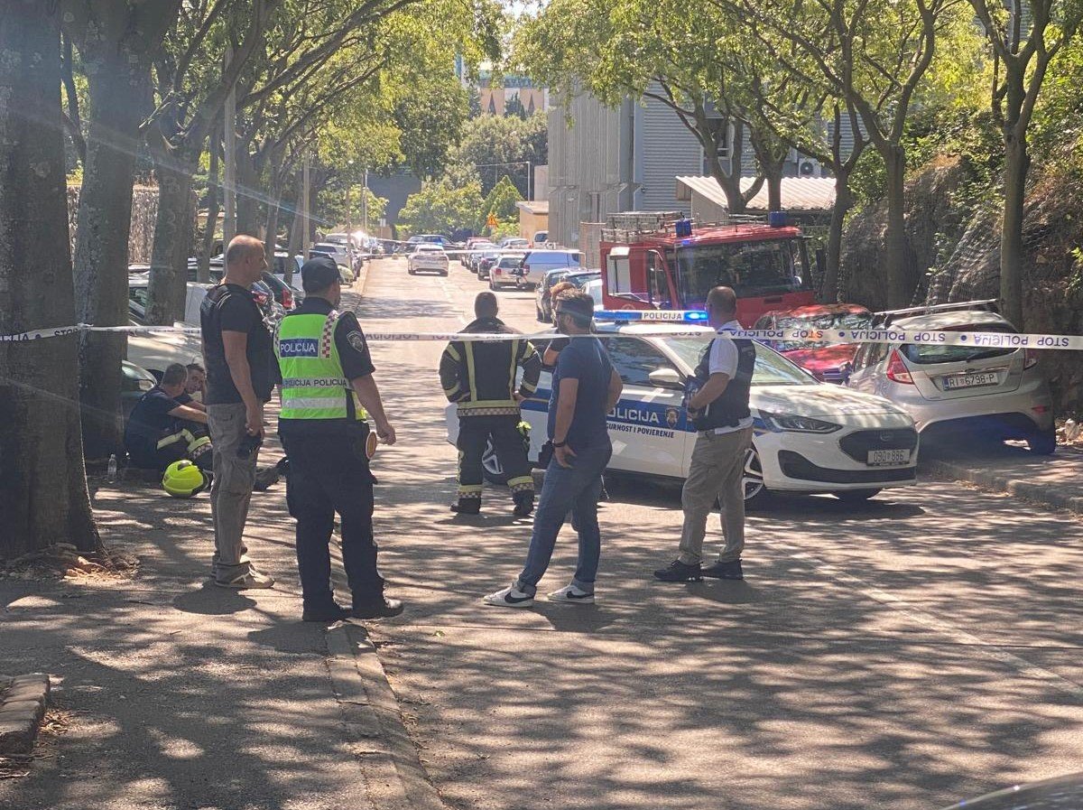 A horvát rendőrök azonosították a bűnbanda tagjainak gépkocsiját •  Fotó: Román rendőrség