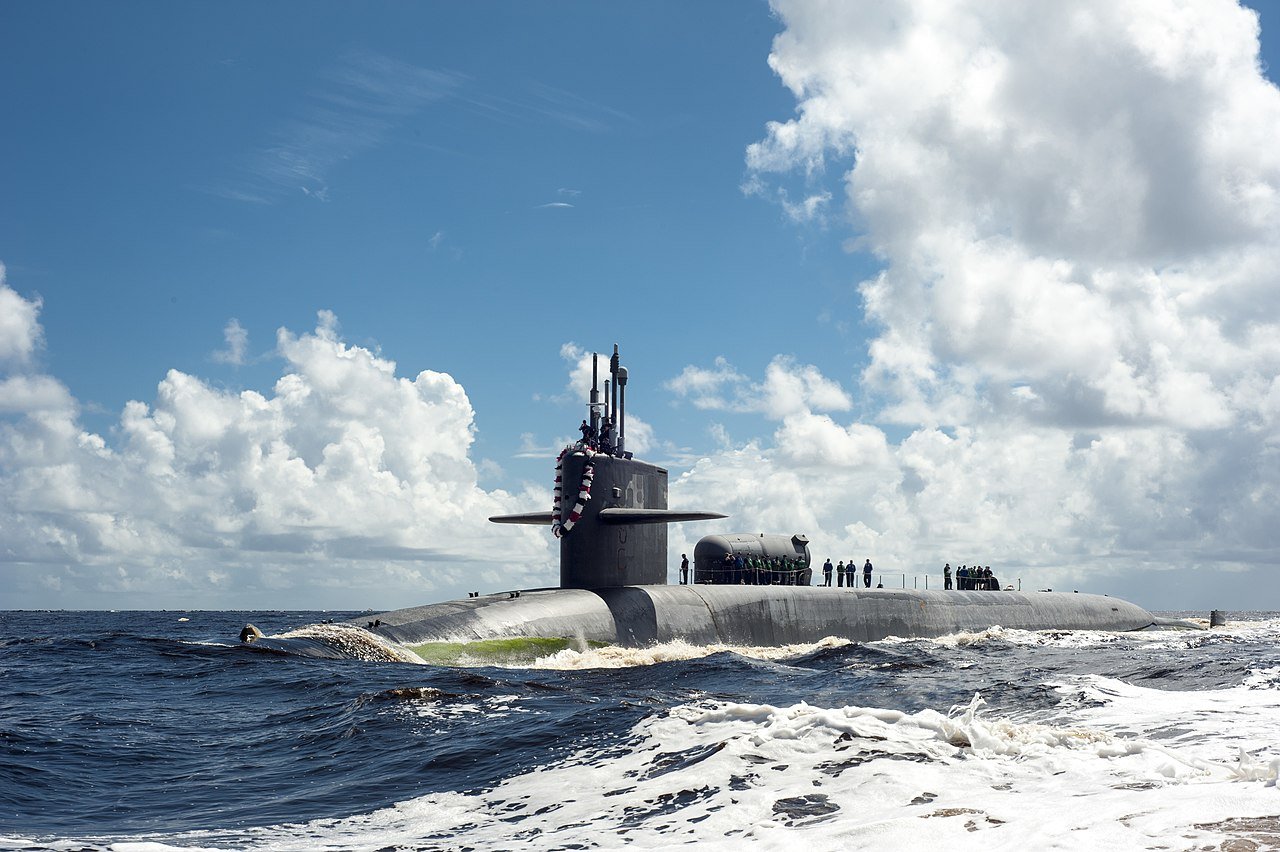 Erősítés. A USS Georgia is a Közel-keletre érkezik, hogy segítsen egy esetleges iráni támadás elhárításában •  Fotó: Amerikai haditengerészet