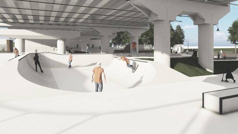 A deszkások helyett egyelőre csak az új skate park költségei ugranak nagyokat Brassóban