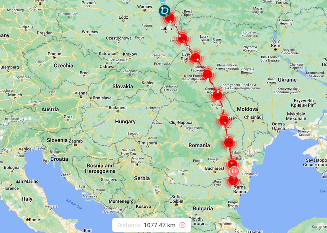 Gólyateljesítmény-túra: két nap alatt 1000 kilométer •  Fotó: Grupa EkoLogiczna