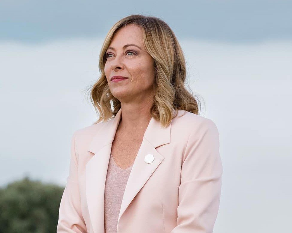 Giorgia Meloni olasz miniszterelnök