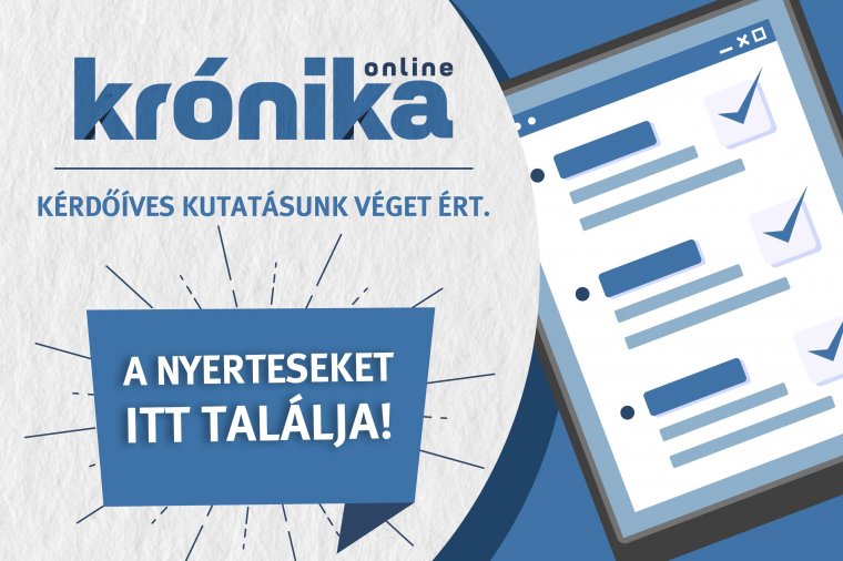 Véget ért a Krónika kérdőíves kutatása, megvannak a nyertesek