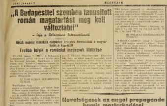 Nem volt magyarellenes a Vasgárda? Egy 1941-es kolozsvári lap másképp tudja
