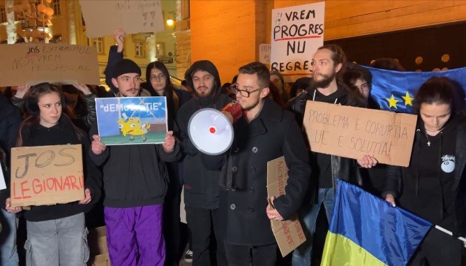 A szélsőséges nacionalizmus ellen tüntettek az 1989-es forradalom városában