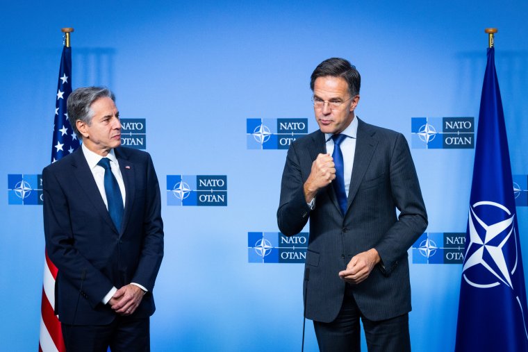 Háború: Rutte és Blinken szerint mindent meg kell tenni annak érdekében, hogy Ukrajna megvédhesse magát