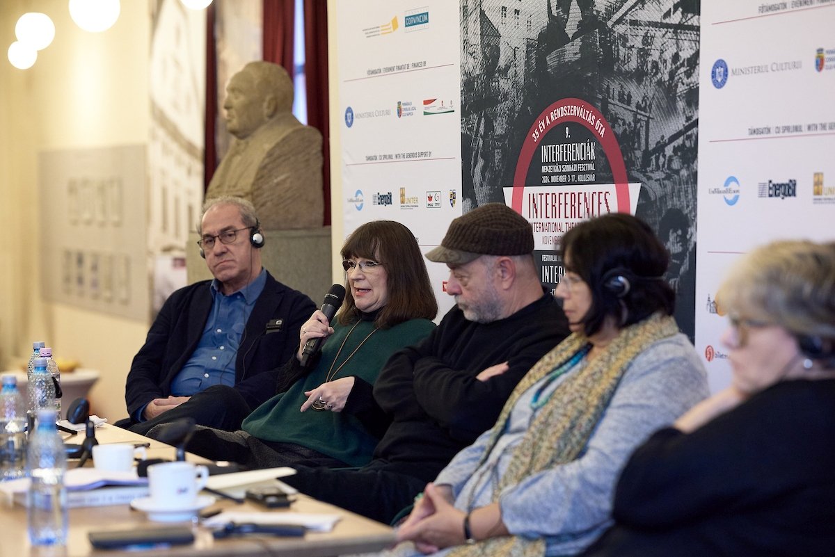 Marian Popescu, Darvay Nagy Adrienn, Tompa Gábor és Anca Măniuţiu