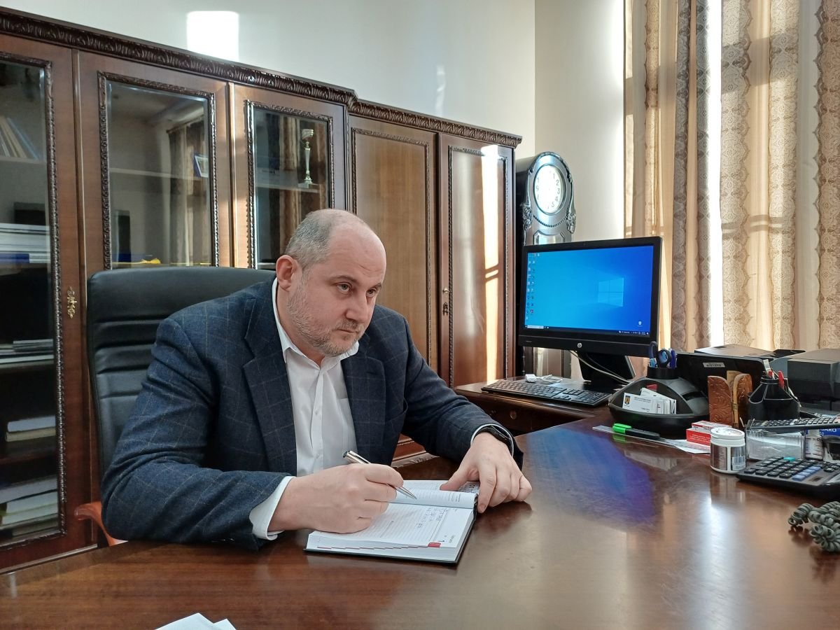 Tóth Csaba Arad megyei prefektus •  Fotó: Pataky Lehel Zsolt