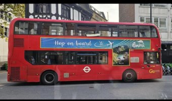 Romániát népszerűsítik a híres londoni buszok is
