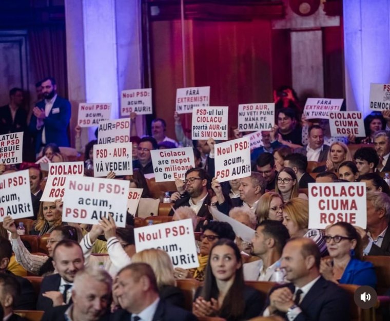 Csak a PNL menthet meg a PSD, az AUR, Orbán és a gonosz földönkívüliek összeesküvésétől!