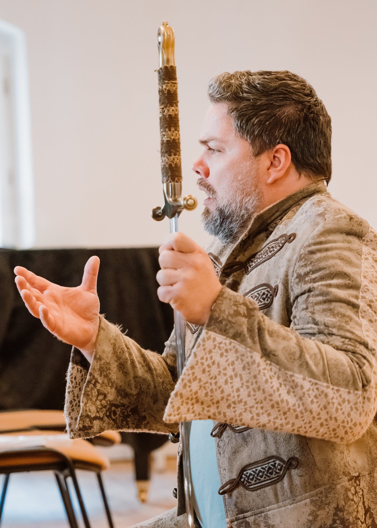 Bánk bán szerepében Pataki Adorjánt láthatja a Kolozsvári Magyar Opera közönsége •  Fotó: Kolozsvári Magyar Opera / Török Ádám
